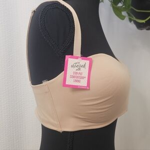 Maidenform ComfortGrip Women's Tan Bra Size 34D